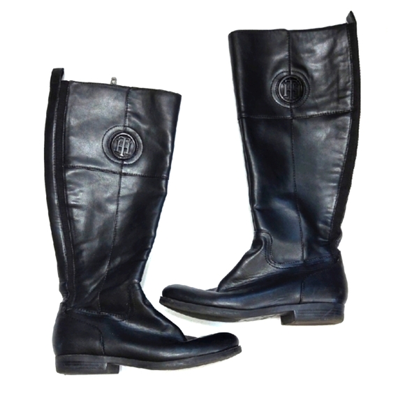 Tommy Hilfiger Shoes - Tommy Hilfiger Sensora Riding Midcalf Boots